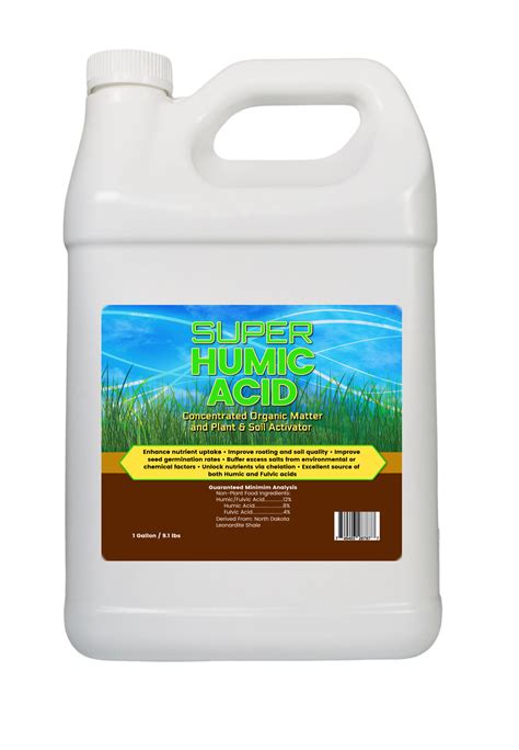 Super Humic Acid Organic Soil Activator Natures Lawn Garden