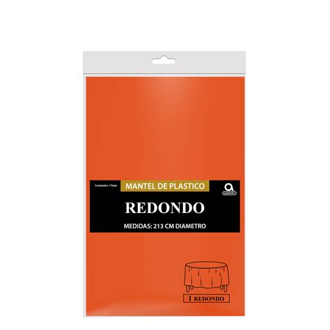 Mantel Redondo Naranja Granmark