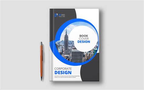 Corporate Modern Annual Report Book Cover Design