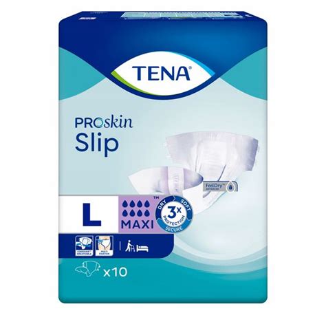 TENA Slip Maxi pampersy dla dorosłych na noc L ERLI pl