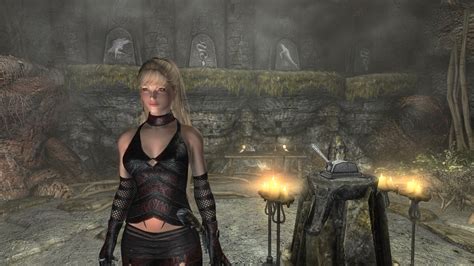 Jeannie In Ansilvund Excavation At Skyrim Special Edition Nexus Mods