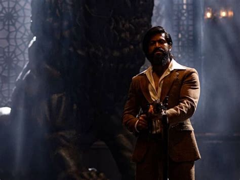 Yash Kgf An Intense Yash Looks Lost In His Thoughts In New Poster Of Kgf Chapter 2 See Inside