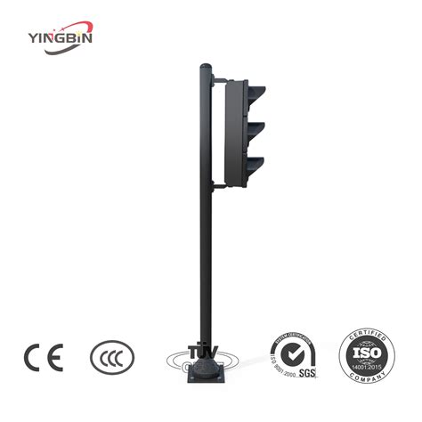 Sale Traffic Signal Pole Hot DIP Galvanized Tube Steel Road LED Traffic Signal Lamp Post Traffic