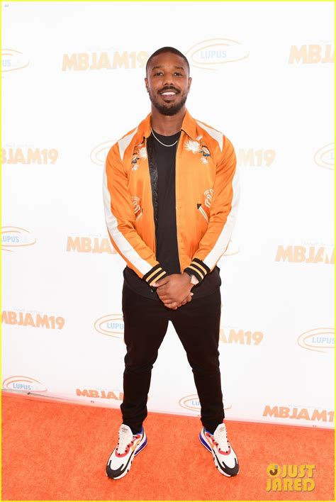 Michael B Jordan Is Joined By His Parents At Lupus Charity Event In L