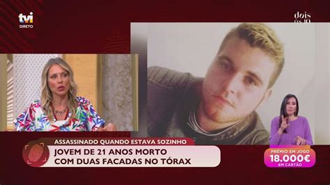 Jovem Assassinado Facada Dois S Tvi Player