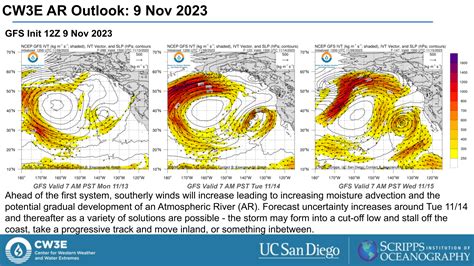 CW3E Atmospheric River Outlook: 9 Nov 2023 – Center for Western Weather ...