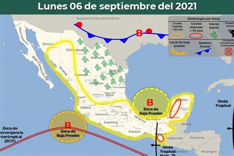 Clima Para Canc N Y El Resto De Qroo Este De Septiembre Del