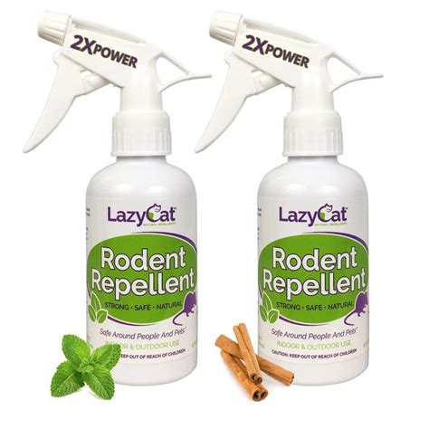 Rodent Repellent Spray X Strength Peppermint Oil To Repel Mice And