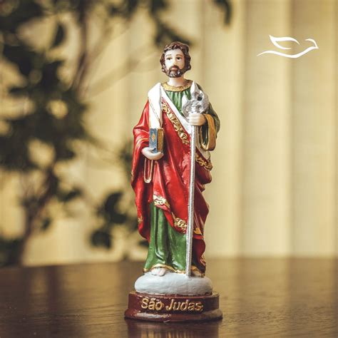 Imagem Resina S O Judas Tadeu Cm Estatueta Livraria Nossa Senhora