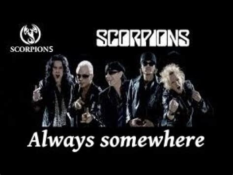 Scorpions Always Somewhere English Lyrics Magyar Felirat YouTube