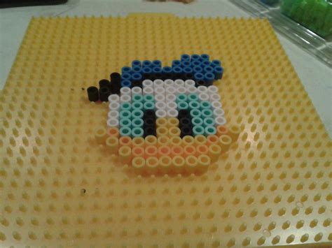 Donald Duck Perler Beads By Eleka Peka Perler Beads Hama Beads Hama