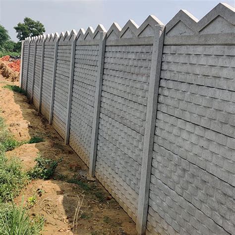 High Quality Rcc Boundary Wall At Best Price In Panipat Ugam Precast