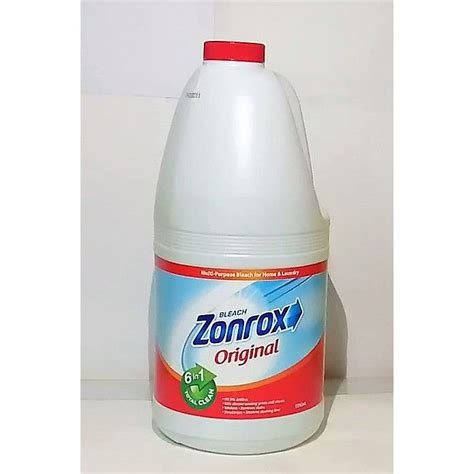 Zonrox Bleach Original Half Gallon Lazada PH