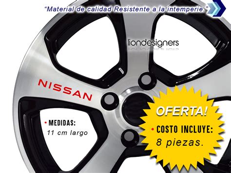 Calcomanias Nissan Para Rin Mextikers