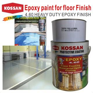 Signal Yellow L Kossan Epoxy Paint Floor Coating Finish