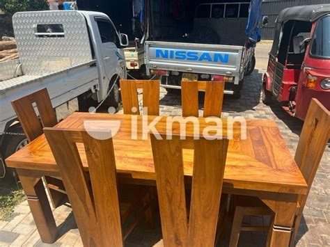 Dipo Teak Table And Chairs Moratuwa Ikman