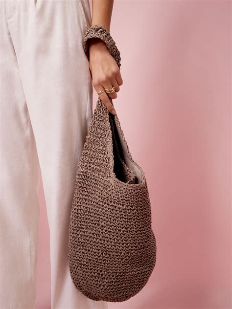 Straw Hobo Bag Banana Republic