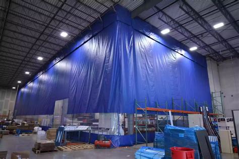 Warehouse Curtains Warehouse Divider Curtains AmCraft Industrial