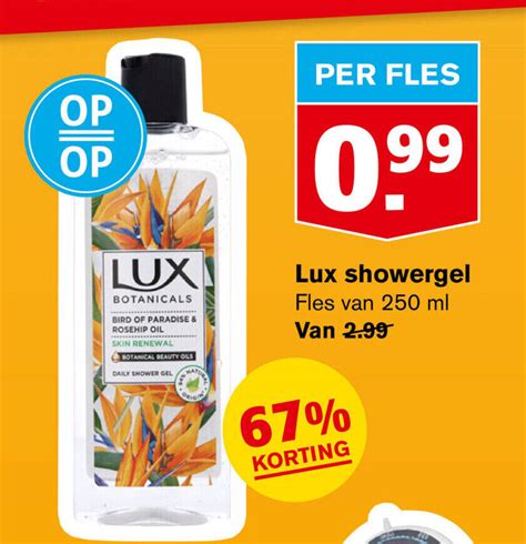 Lux Showergel Aanbieding Bij Hoogvliet