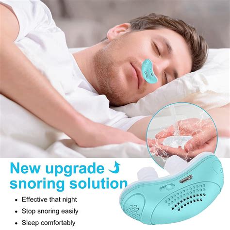 Anti Snoring Devices Electric Snoring Solution for Men Women Mini Sleep ...