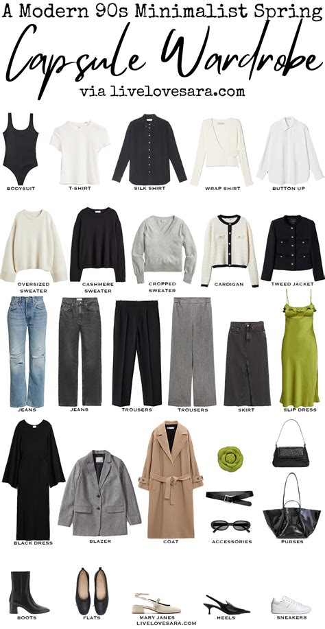 The Modern S Minimalist Capsule Wardrobe For Spring Livelovesara