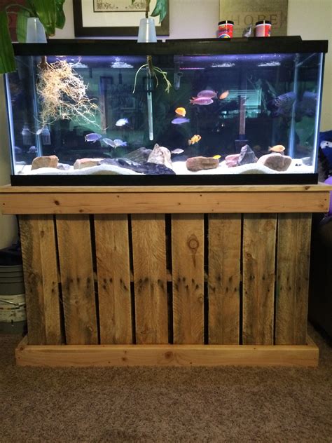 75 Gallon Tank And Pallet Stand Fish Tank Stand Aquarium Stand