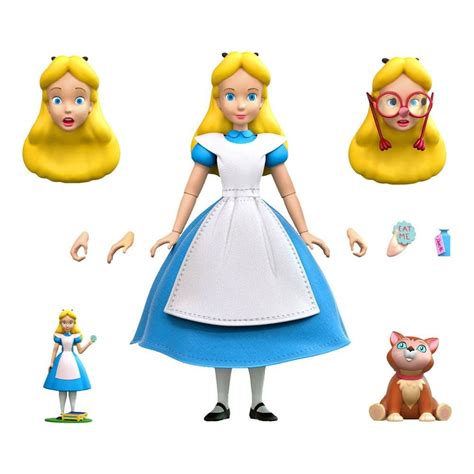 Alice In Wonderland Disney Ultimates Action Figure Alice 18 Cm Super7