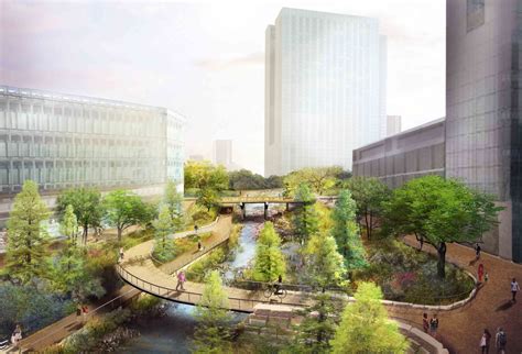 Michael Van Valkenburgh Associates Inc Waller Creek Corridor