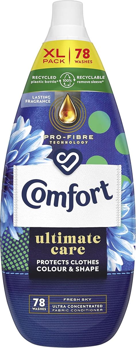 Comfort Ultimate Care Fresh Sky Ultra Concentrated Fabric Conditioner