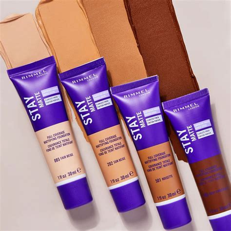 Rimmel Stay Matte Foundation Rimmel London Stay Matte Liquid Mousse