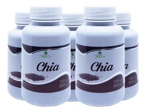 Suplemento En Cápsulas Natuser Chia 500mg Natuser 120 Cápsulas