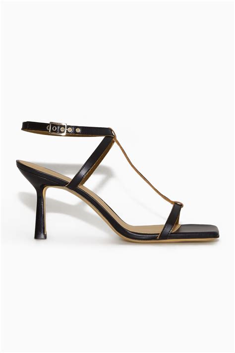 These Strappy T Bar Sandals Are Crafted From Chrome Free Leather In A Smooth Grain Finish They