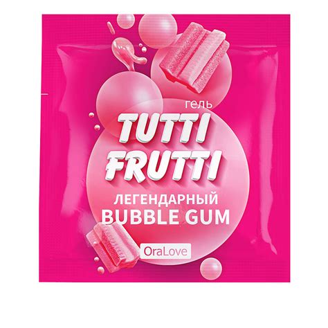 Tutti Frutti Bubble Gum Oralove