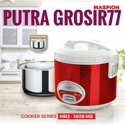 Jual Rice Cooker Maspion Mrj Ms Magic Rice Cooker Stainless