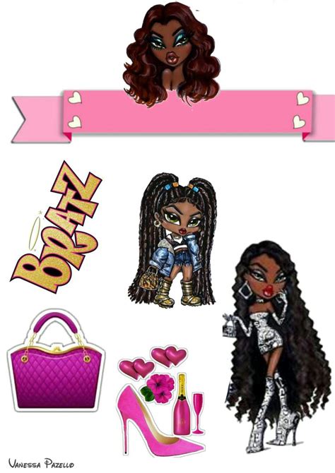 Bratz Cake Toppers For Fashionable Party Cakes