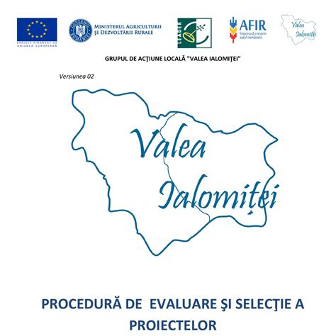 Procedura De Evaluare Si Selectie A Proiectelor Gal Valea Ialomitei V