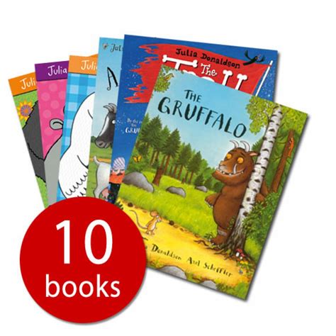 Macmillan Julia Donaldson Book Collection 10 Books Paperback