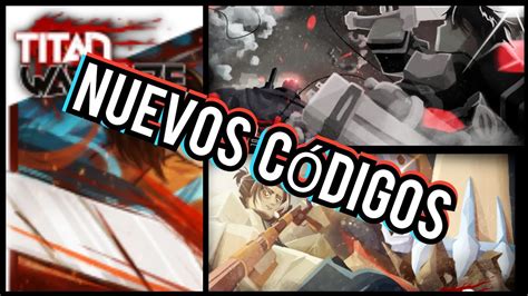 NUEVOS CÓDIGOS TITAN WARFARE ROBLOX Noviembre 2023 Sin Relleno