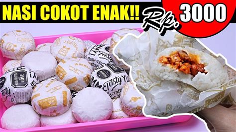 Seenak Ini Cuma Rp 3000 Nasi Cokot Ekonomis Indonesian Food