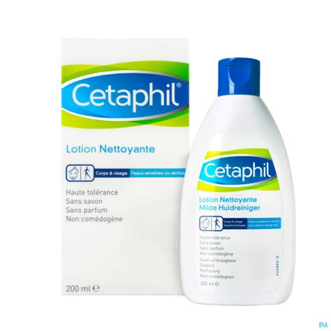 Cetaphil Lotion Nettoyante Peau S Che Peau Sensible Flacon Ml