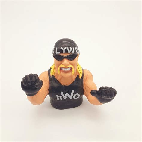 Vintage Hollywood Hulk Hogan Nwo Finger Thumb Wrestlers 1999 Etsy