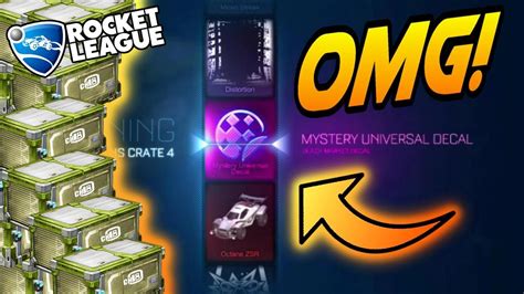 I Got It Huge Rocket League Crate Opening Cc Mystery Decal