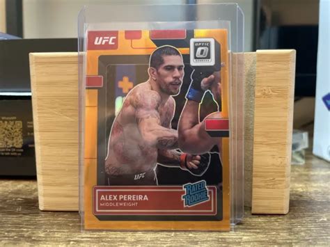 ALEX PEREIRA 2023 Donruss Optique UFC Recrue Orange RC 6 49 EUR 49 78