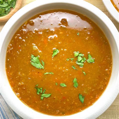 Lentil Soup Recipe