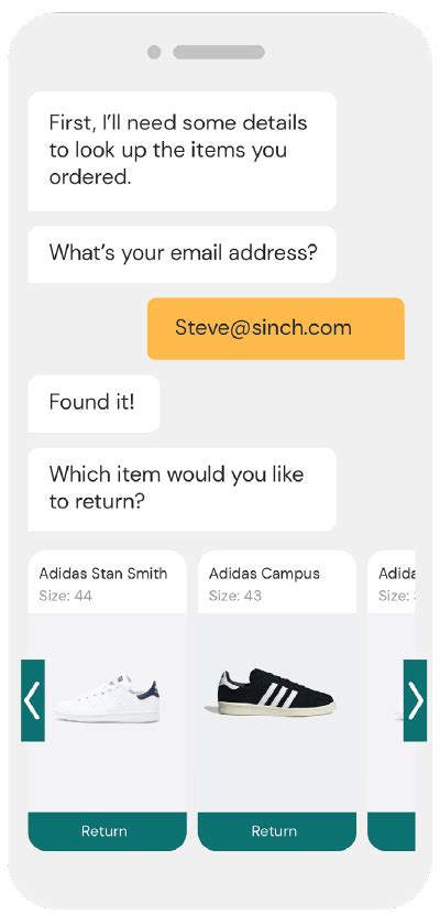 Sneaker Return Chatlayer Ai