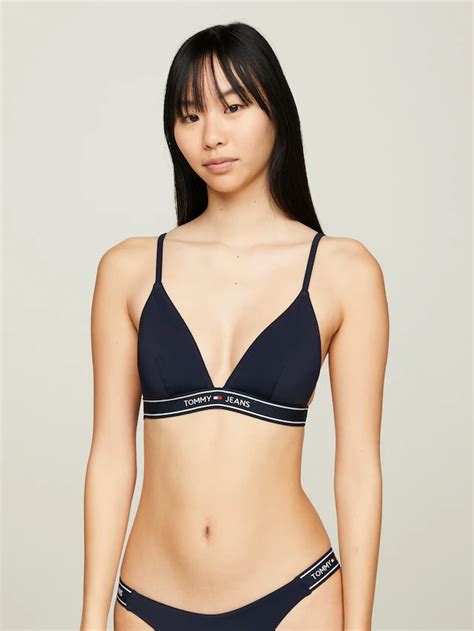 Tommy Hilfiger Swimwear Triangel Bikini Top Triangle Rp Mit