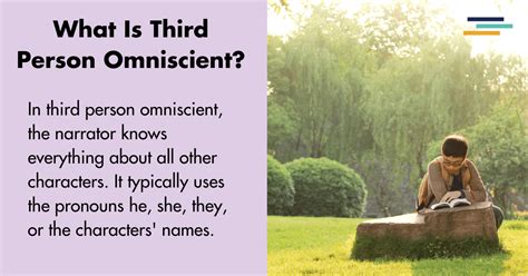 person omniscient examples  literature