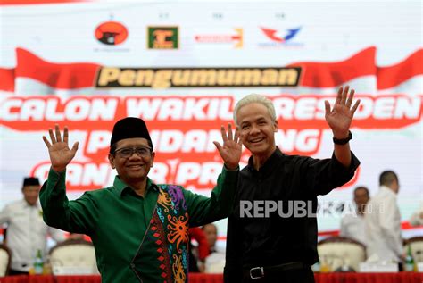 Pdip Dinilai Ambil Langkah Strategis Pilih Mahfud Md Jadi Cawapres