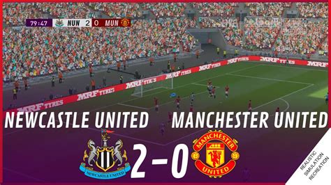 Newcastle Vs Manchester United Highlights Videogame