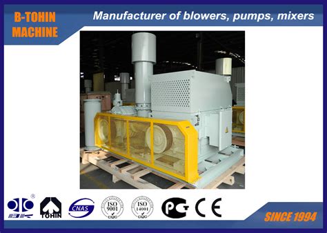 250KW Roots Rotary Lobe Blower 6000m3 Hour 100KPA High Pressure Blower